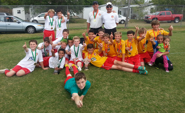 CLW U12b Red & Yellow Rule at Largo March Madness