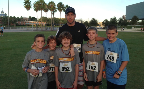 Tampa Chargers Run for a Cause